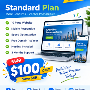Standard Website Development