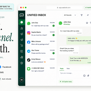 WaDesk SaaS | AI-Powered WhatsApp CRM, Automation, Chatbot Builder and Bulk Messenger